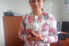 Conejito de Pascua visita nuestras Plantas