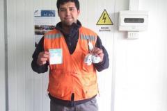 Conejito de Pascua visita nuestras Plantas