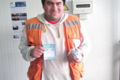 Conejito de Pascua visita nuestras Plantas