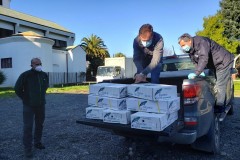 Donación de MF a hogares en Villarrica