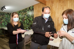 Yessica Gotschlich, José Manuel Ureta y Lorena Muñoz.